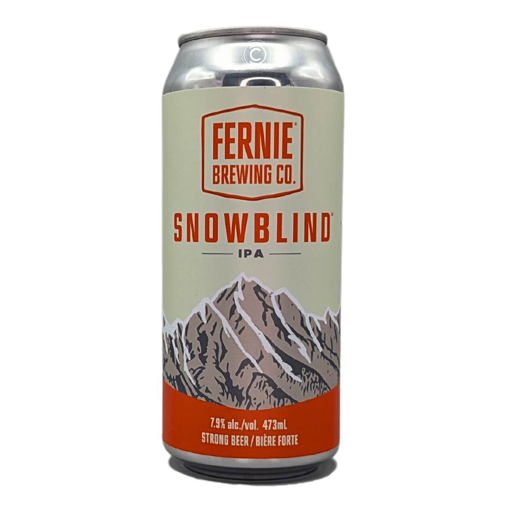 Snowblind Belgian-Style IPA by Fernie Brewing Co, beer label