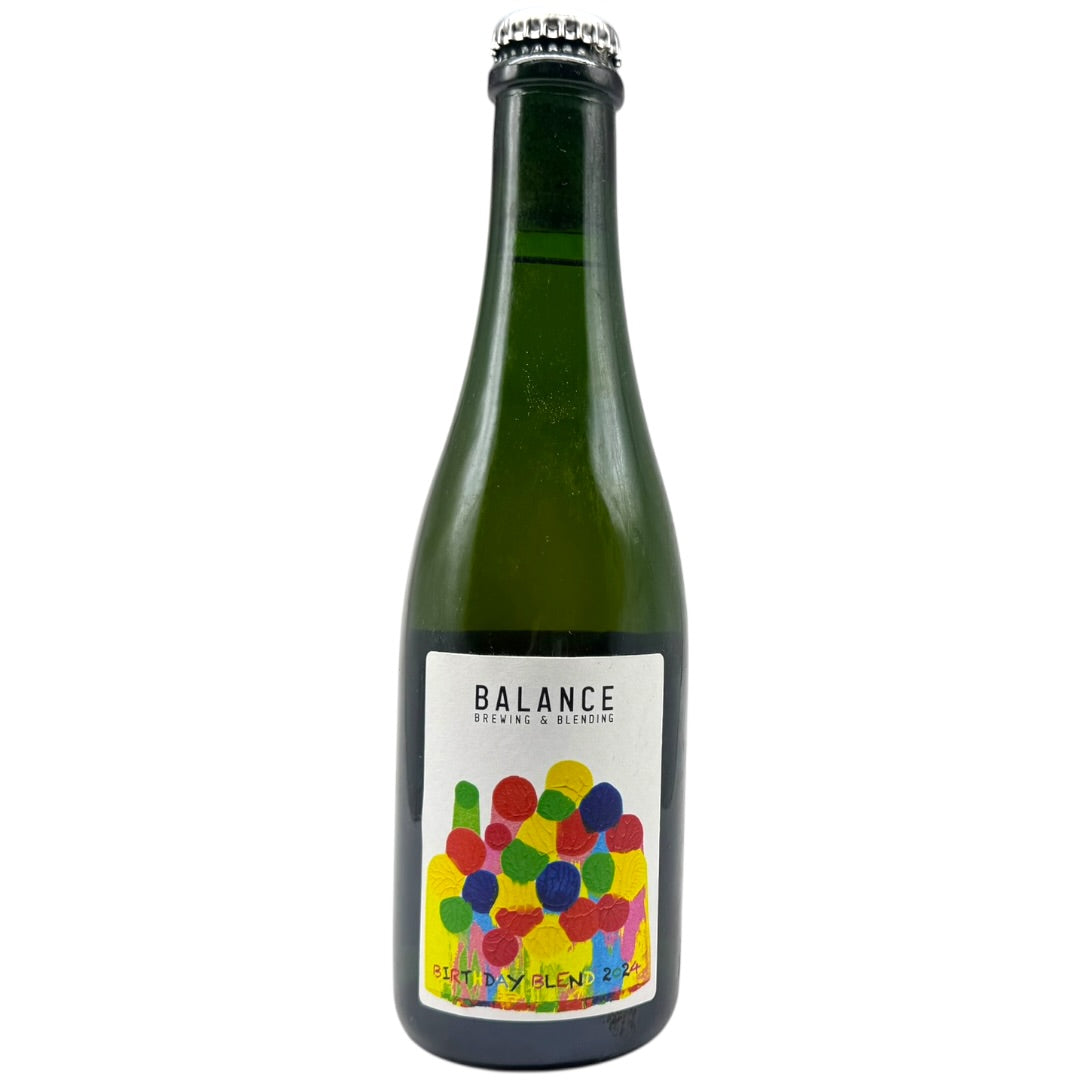 Balance Birthday Blend 2024 375ml by Balance Brewing & Blending, beer label