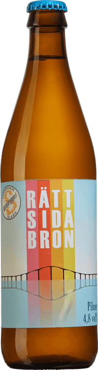 Rätt Sida Bron by Skedemosse Gårdsbryggeri, beer label