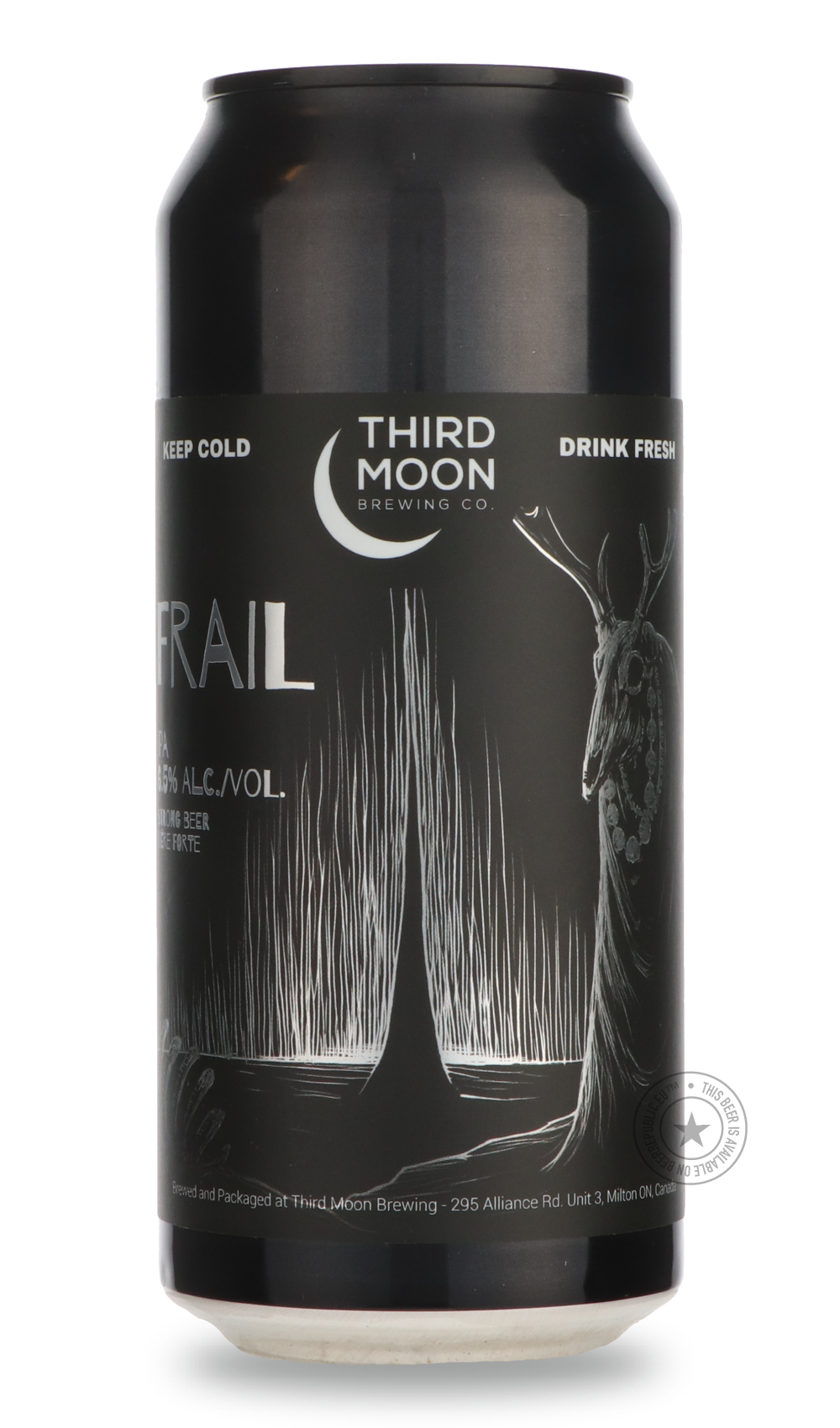 Frail by Third Moon, beer label