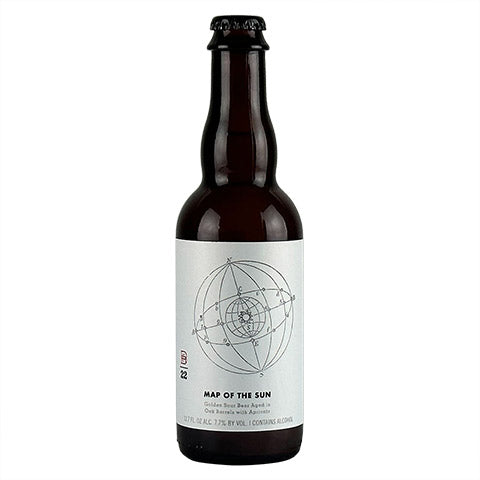 The Rare Barrel Map Of The Sun Golden Sour 2022 by The Rare Barrel, beer label