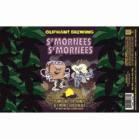Oliphant S'mornees S'mornees Golden Ale by Oliphant Brewing, beer label