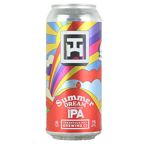 Tarantula Hill Summer Dream IPA by Booze Brothers Brewing Co., beer label