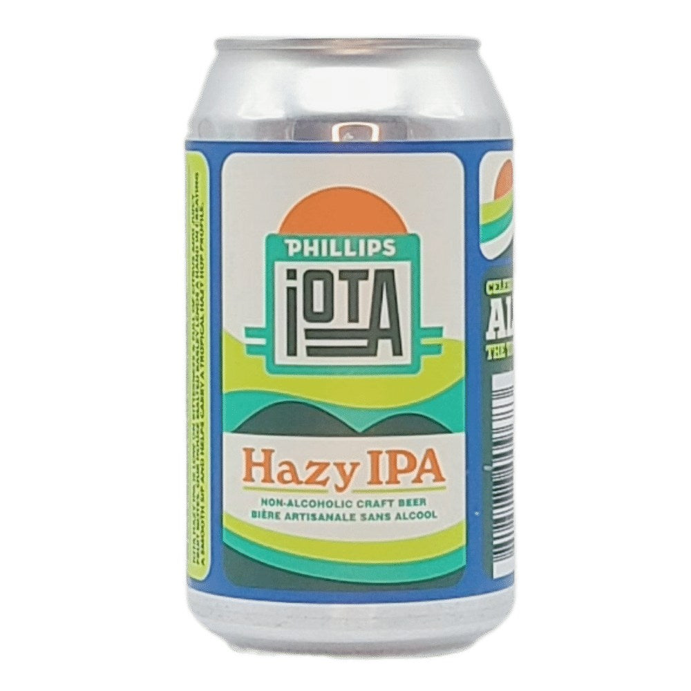 iOTA Hazy IPA Non-Alcoholic by Phillips Brewing Company, beer label