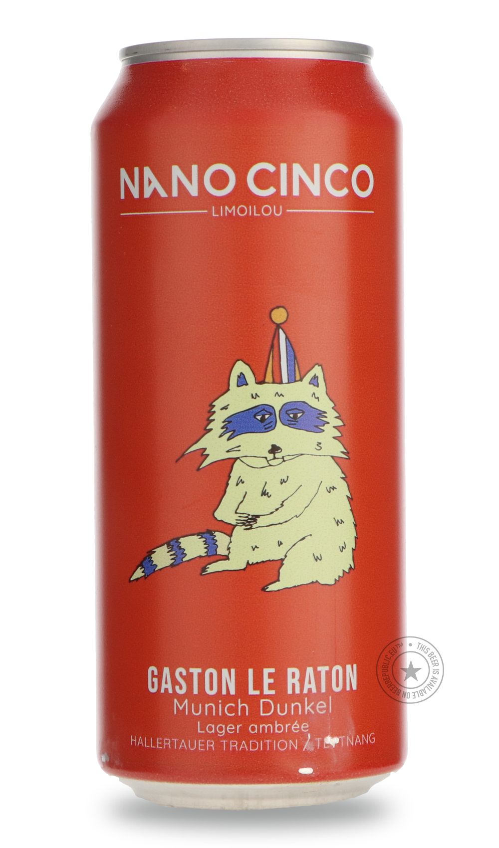 Gaston Le Raton by Nano Cinco, beer label