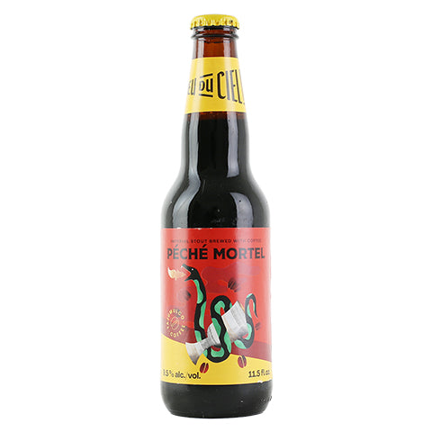 Dieu du Ciel Peche Mortel Tajumulco Coffee Imperial Stout by Dieu du Ciel!, beer label