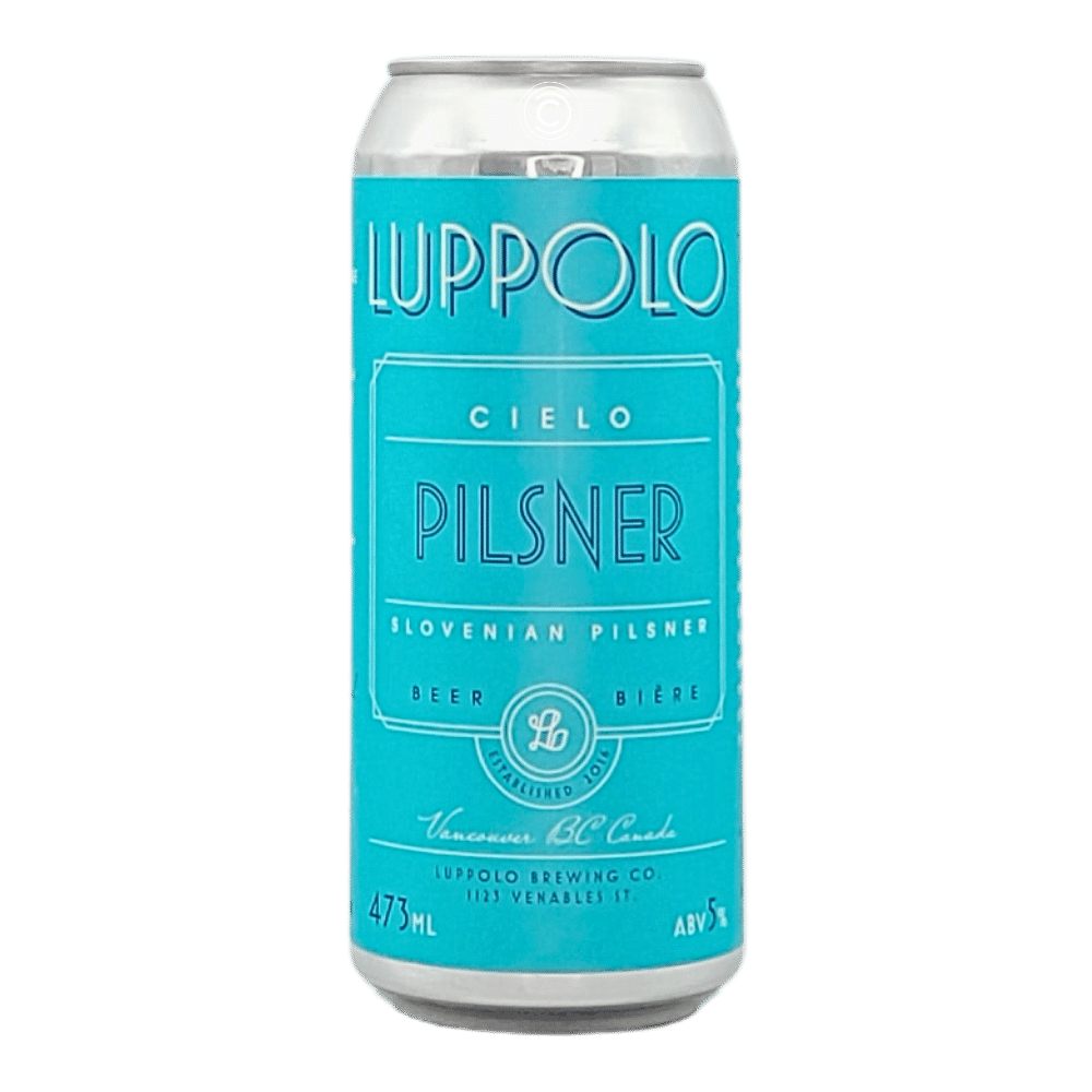 Co. Cielo Slovenian Pilsner by Luppolo Brewing Co, beer label