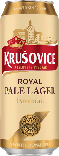 Krusovice by Královsky Pivovar, beer label