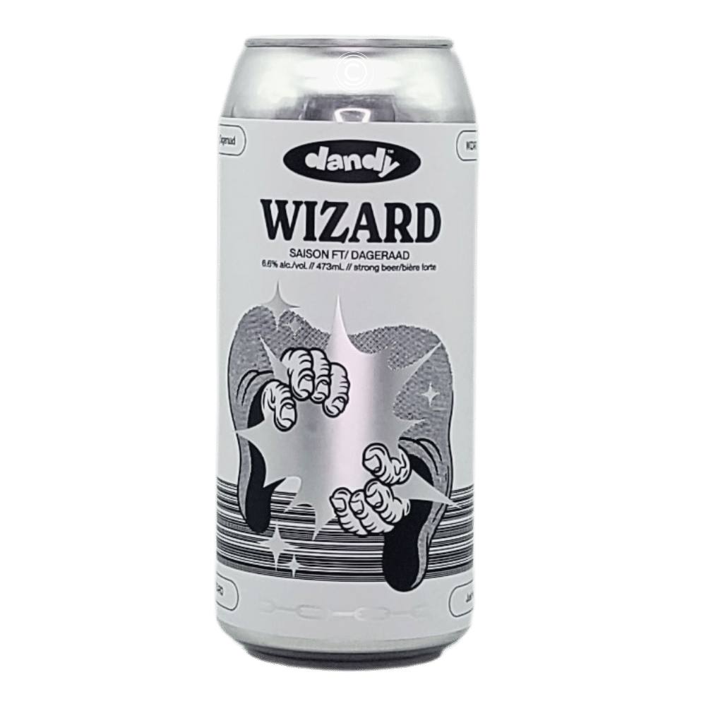 x Dageraad Brewing Wizard Saison by The Dandy Brewing Company, beer label