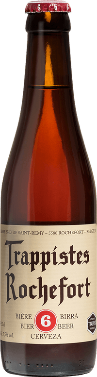 Trappistes Rochefort 6 by Brasserie Rochefort, beer label