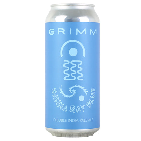 Grimm Gamma Ray Blue DIPA by Grimm Artisanal Ales, beer label