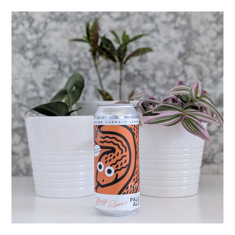 Co. Maize Runner West Coast Pale Ale by Luppolo Brewing Co, beer label
