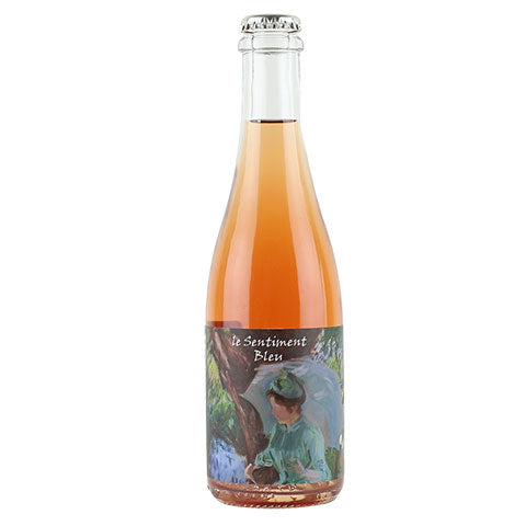 Botanist & Barrel Le Sentiment Bleu Cider by Botanist & Barrel, beer label
