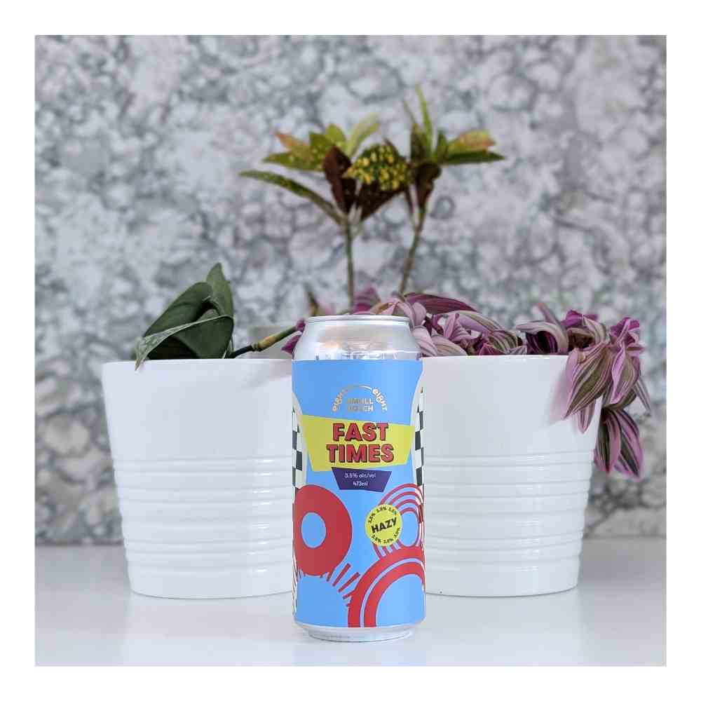 Fast Times Hazy Pale Ale by Eighty Eight Brewing Co., beer label