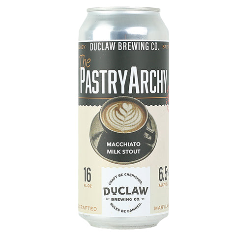 Duclaw The PastryArchy Macchiato Milk Stout by DuClaw Brewing Company, beer label