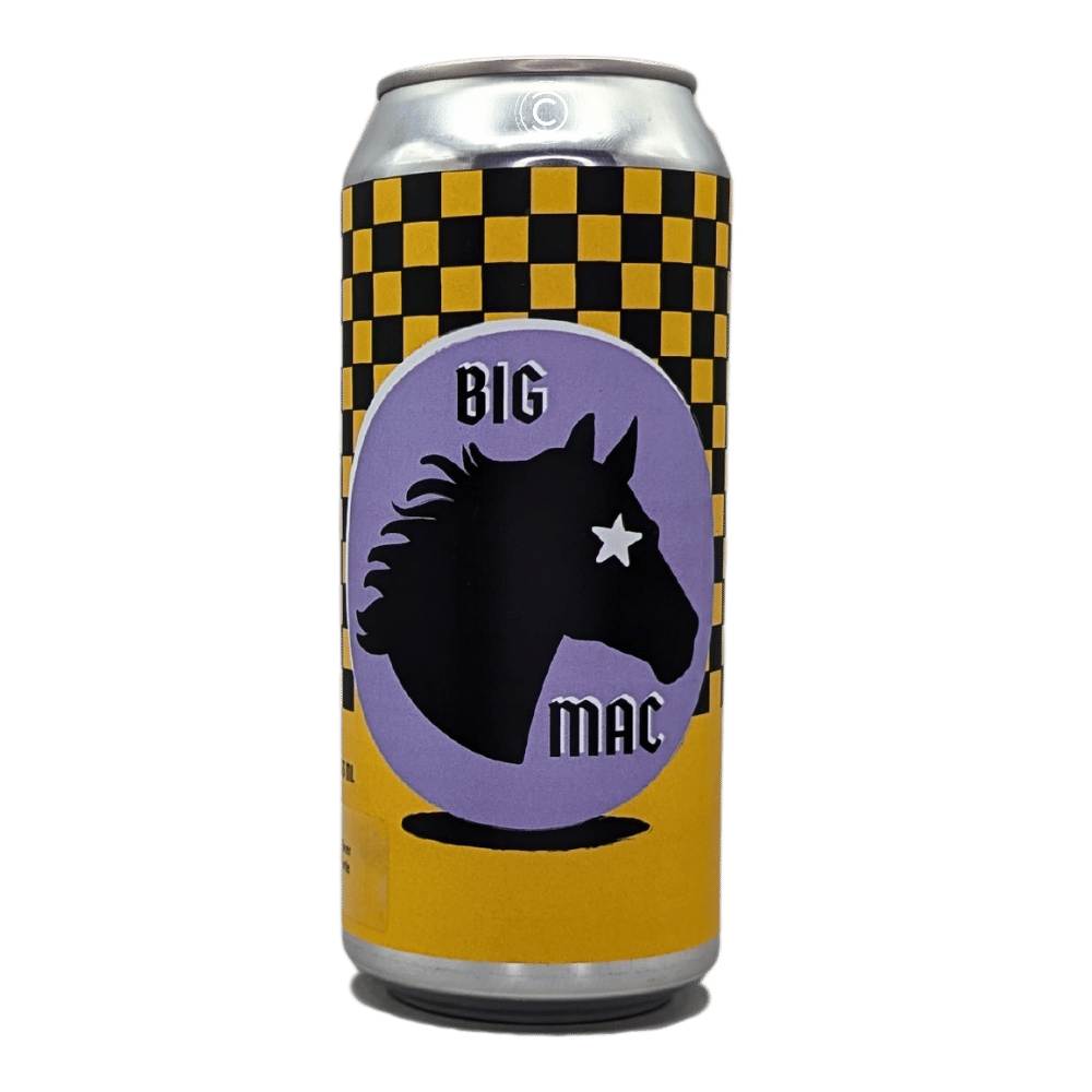 Big Mac Hazy Double IPA by Blood Brothers Brewing x Slake Brewing, beer label