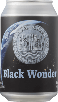 Black Wonder by Götaälvdalens Brygghus, beer label