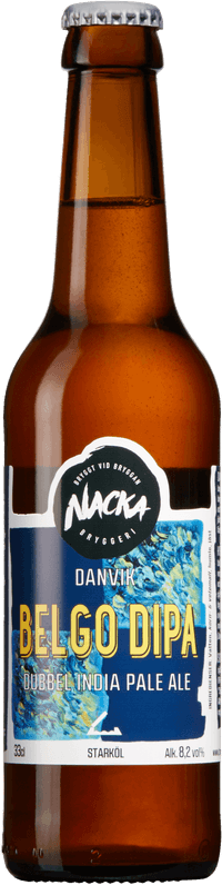 Nacka Danvik Belgo DIPA by Nacka Bryggeri, beer label