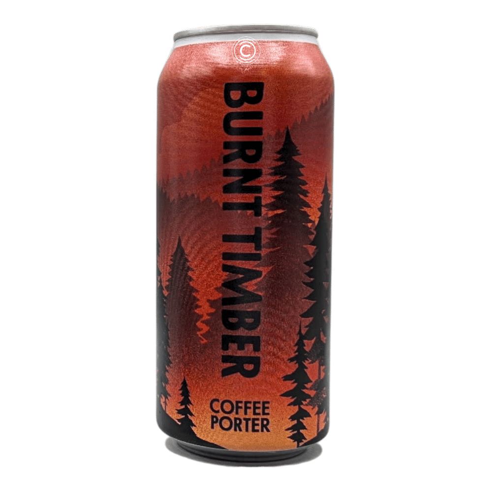 Burnt Timber Coffee Porter by Born Brewing Co., beer label