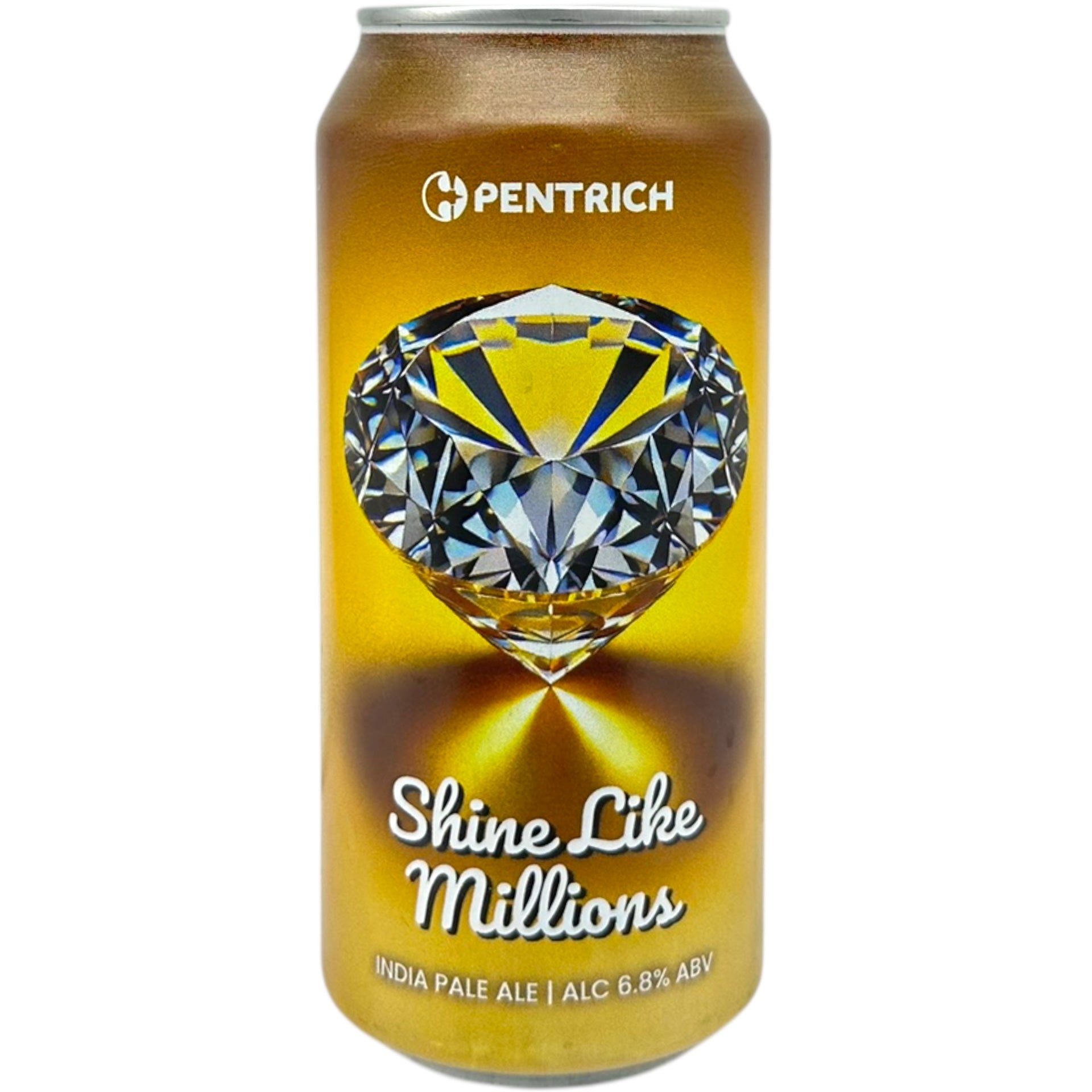 Pentrich Shine Like Millions by Pentrich Brewing Co., beer label