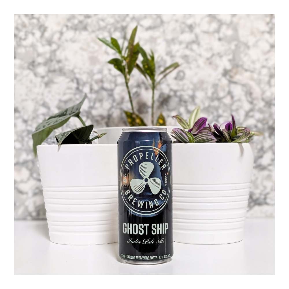 Ghost Ship West Coast IPA by Propeller Brewing Company, beer label