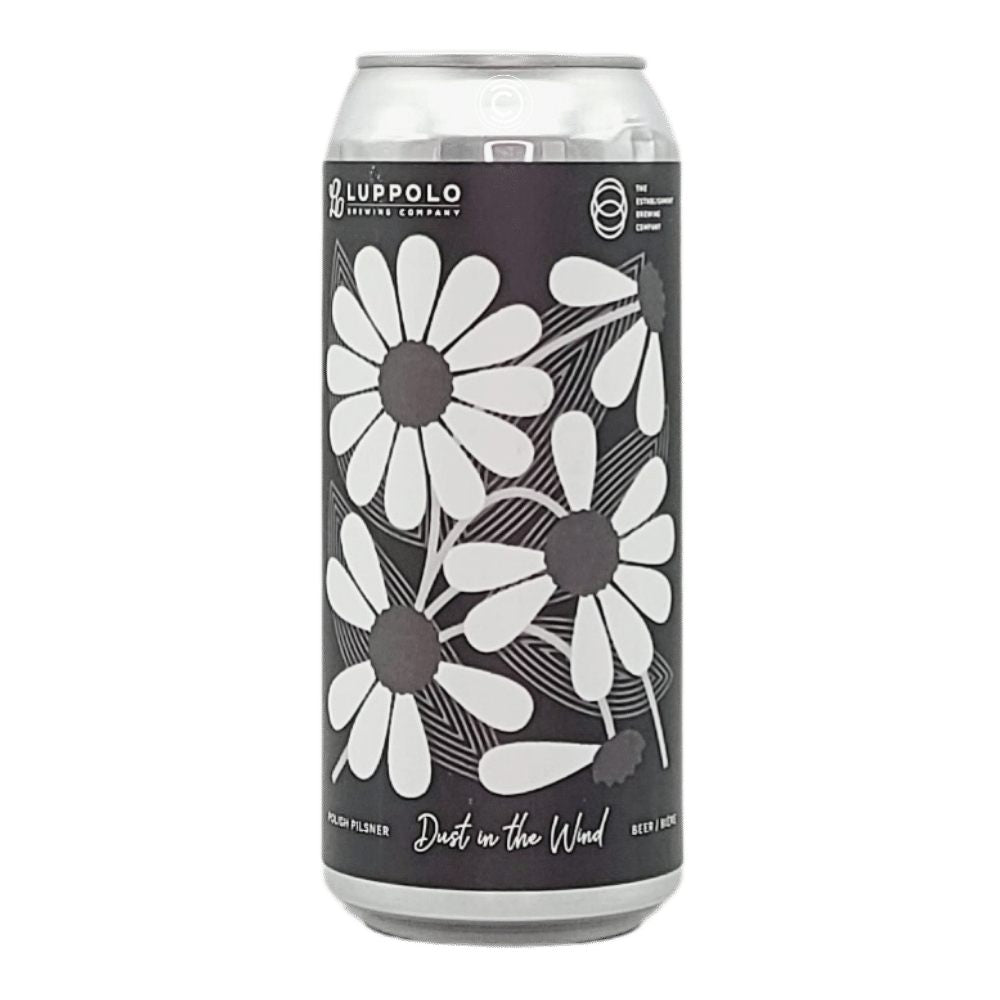 Co. x The Establishment Dust in the Wind Polish Pilsner by Luppolo Brewing Co, beer label