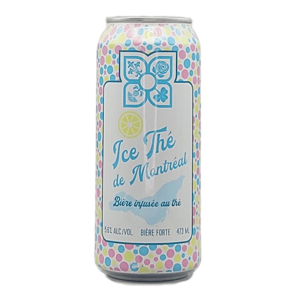 Ice Thé de Montreal Pale Ale by 4 Origines Microbrewery, beer label