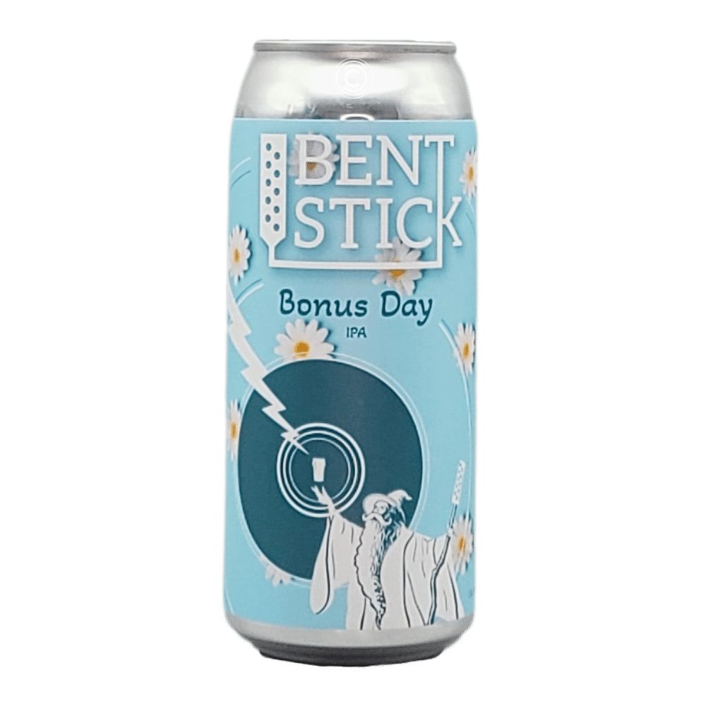 Bonus Day IPA by Bent Stick Brewing Co., beer label