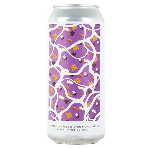 Evil Twin/Two Tides How Much Cheese is Even More Cheese?(Finer Things Edition) by Evil Twin Brewing, beer label