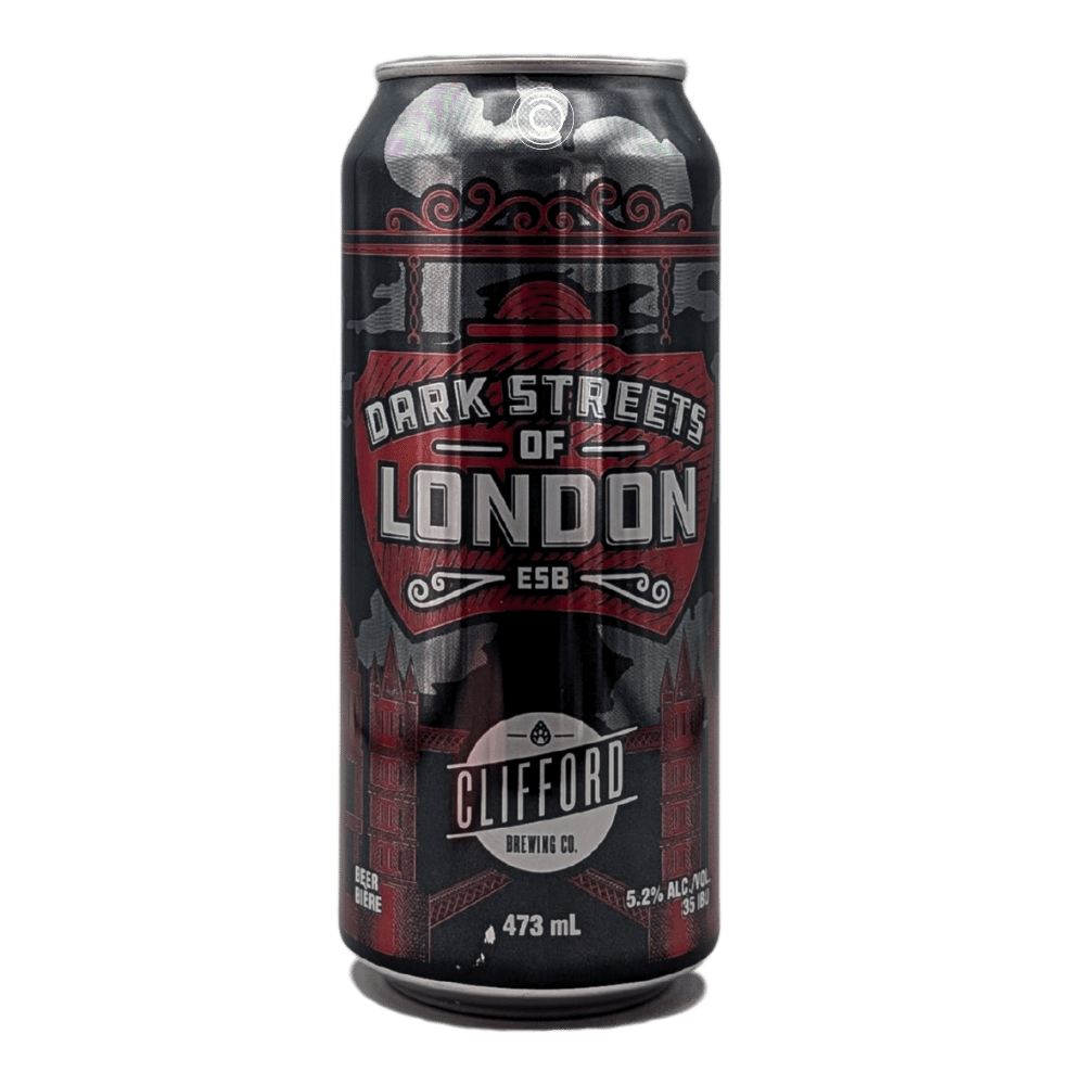 Dark Streets of London ESB by Clifford Brewing Co., beer label