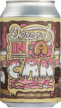 Dessert In A Can Neapolitan Ice-Cream by Amundsen Bryggeri, beer label