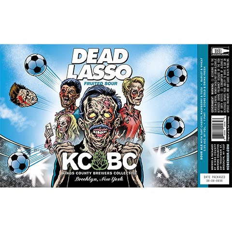 Kings County Brewers Collective Dead Lasso Fruited Sour by Kings County Brewers Collective, beer label