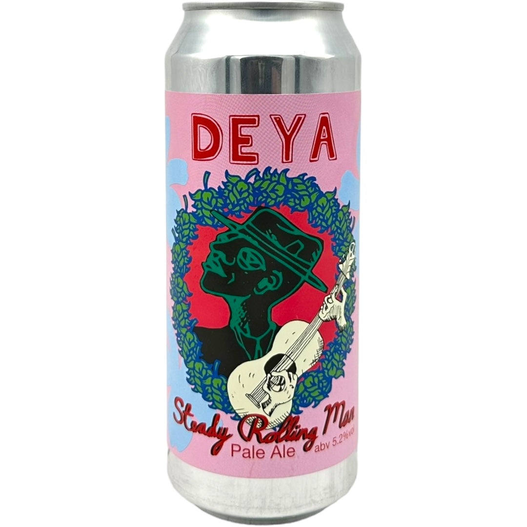 DEYA Steady Rolling Man by Deya Brewing Company, beer label