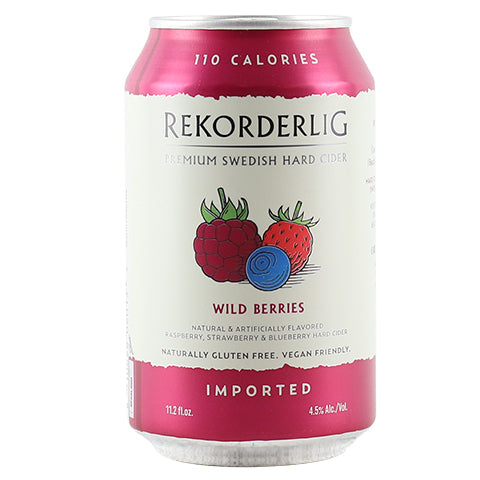 Rekorderlig Wild Berries Cider by Rekorderlig Cider, beer label