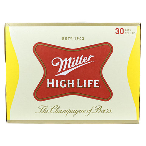 Miller High Life Lager by Miller Brewing Company, beer label
