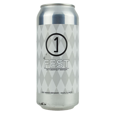 Une Annee Fest by Une Annee Brewery, beer label