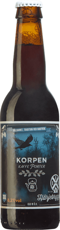 Korpen Härjebrygg by Härjedalens bryggeriaktiebolag, beer label