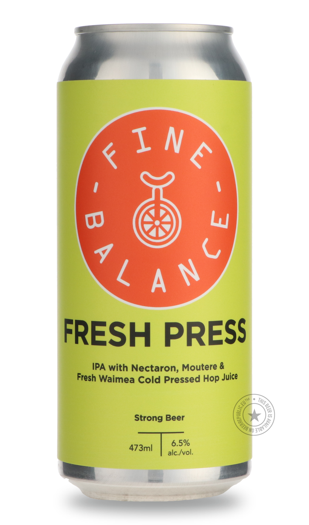 Fresh Press by Fine Balance, beer label