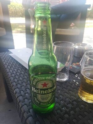 Cerveza Heineken by Heineken, beer label