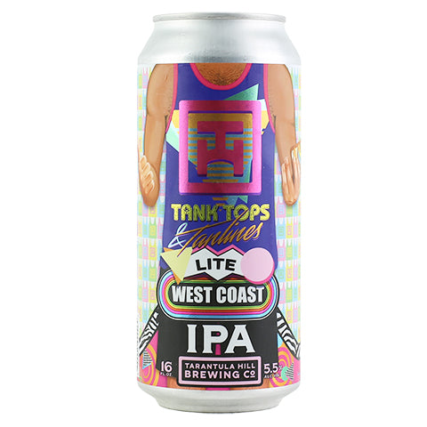 Tarantula Hill Tank Tops & Tanlines IPA by Tarantula Hill Brewing Co., beer label