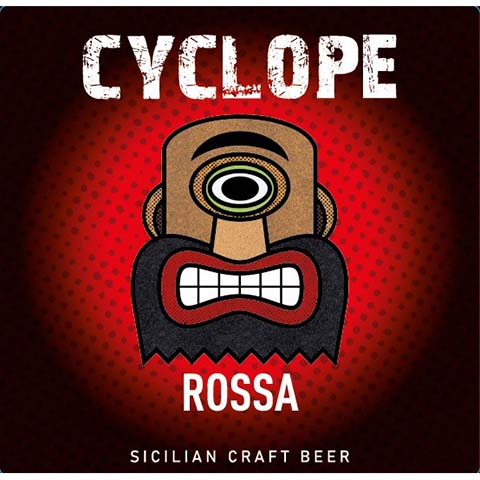 Birrificio Dell'etna Cyclope Rossa Sicilian Craft Beer by Birrifico dell'Etna Srl, beer label
