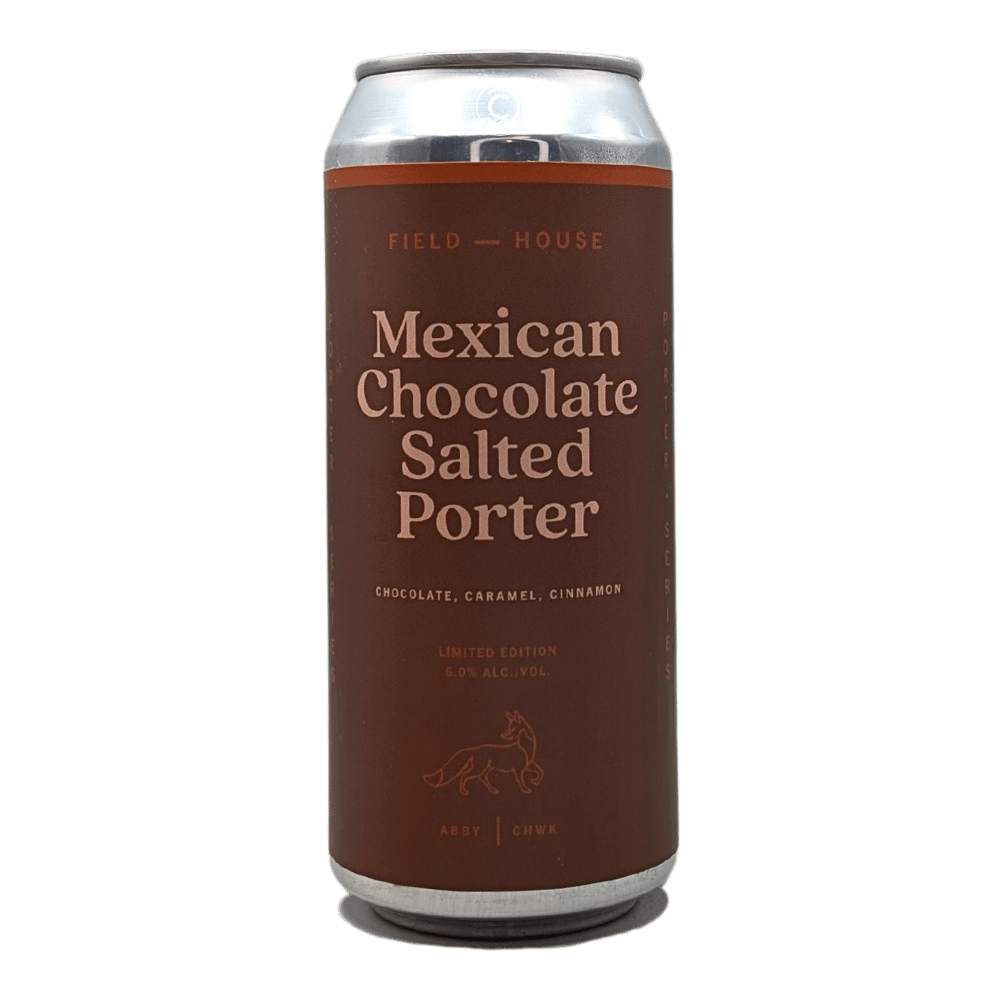 Mexican Chocolate Salted Porter by Field House Brewing Co., beer label