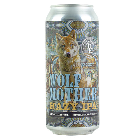 Mother Earth Wolf Mother Hazy IPA by Mother Earth Brewing, beer label
