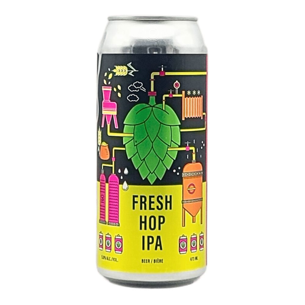 Fresh Hop IPA (2023) by Blindman Brewery, beer label