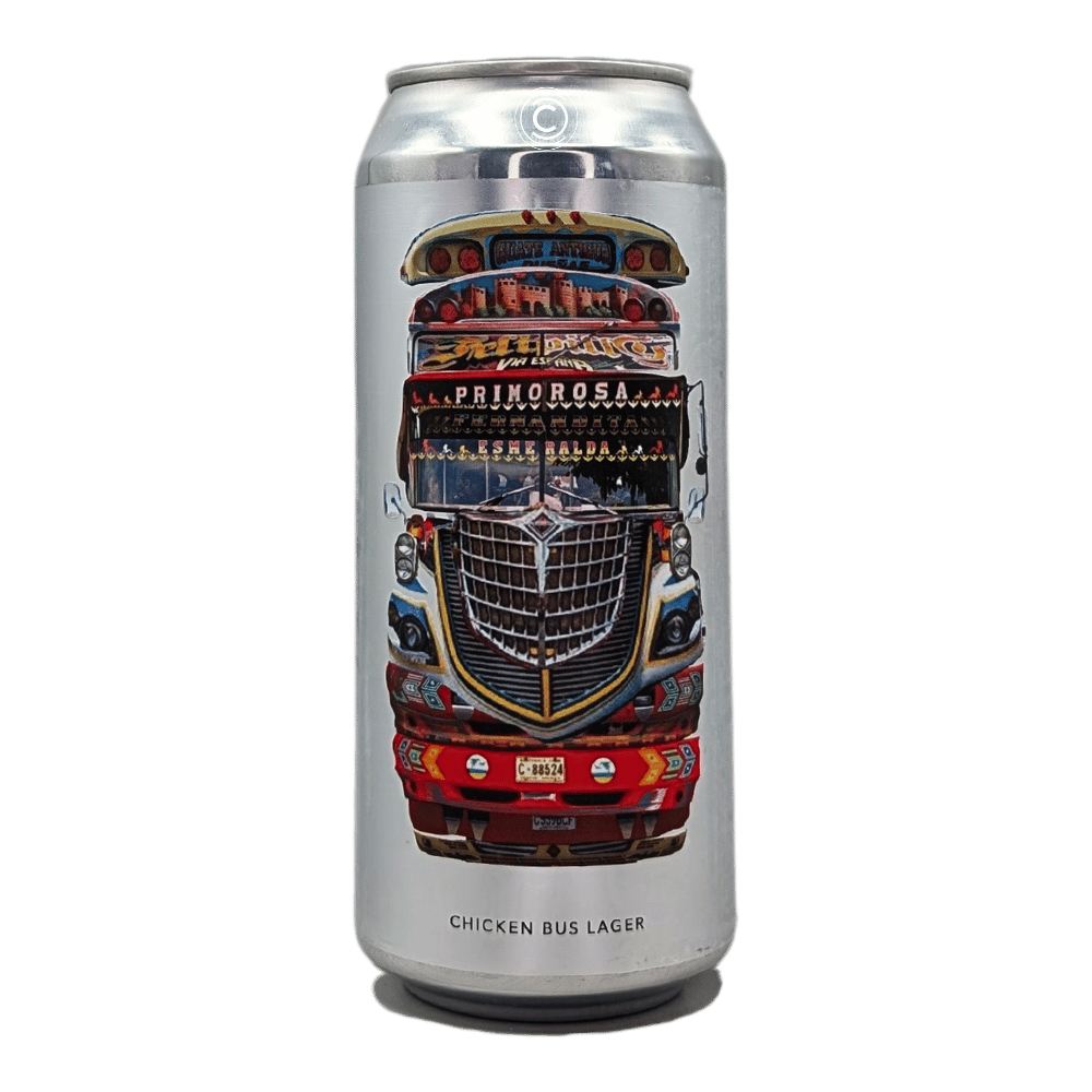 CHICKEN BUS LAGER by Evil Twin Brewing NYC, beer label