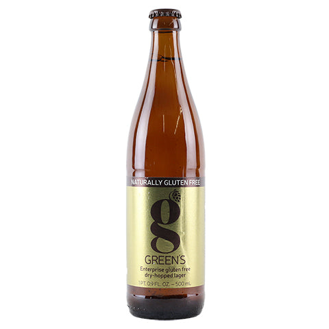 Green's Enterprise Dry-Hopped Lager by Green's Beers, beer label