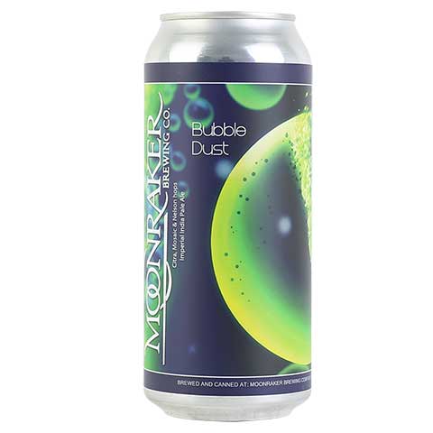 Moonraker Bubble Dust IPA by Moonraker Brewing Co, beer label