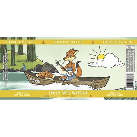 Half Wit Wheat by Charleville Vineyard & Microbrewery, beer label