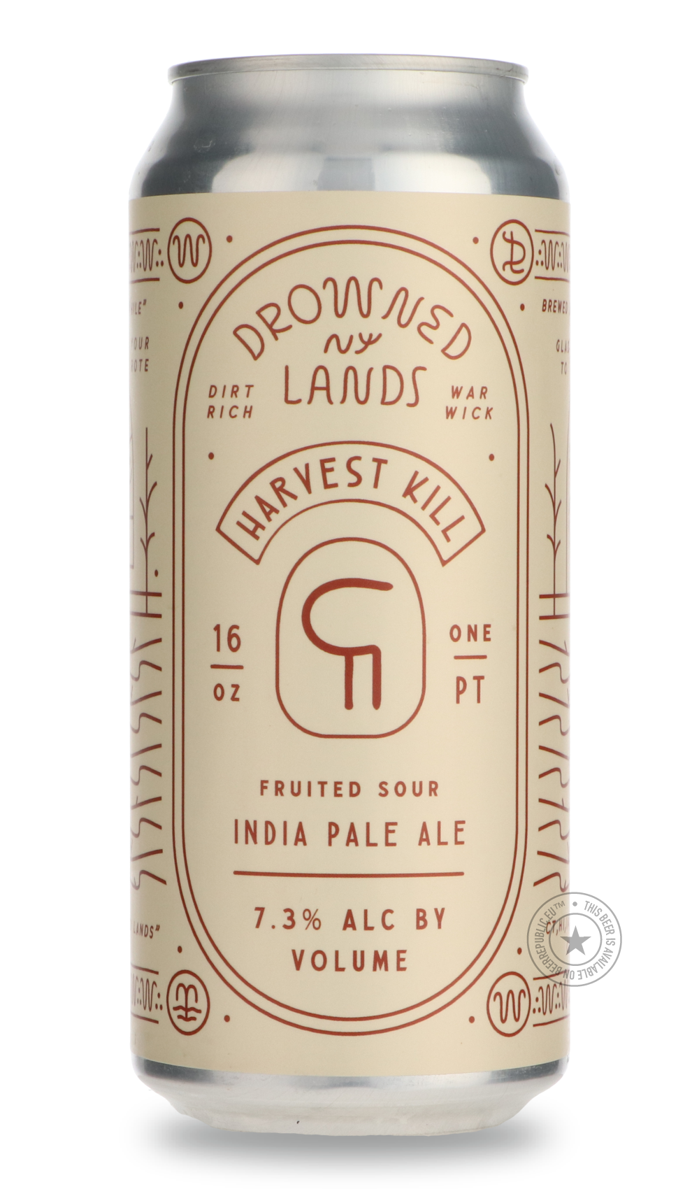 Harvest Kill by The Drowned Lands Brewery, beer label