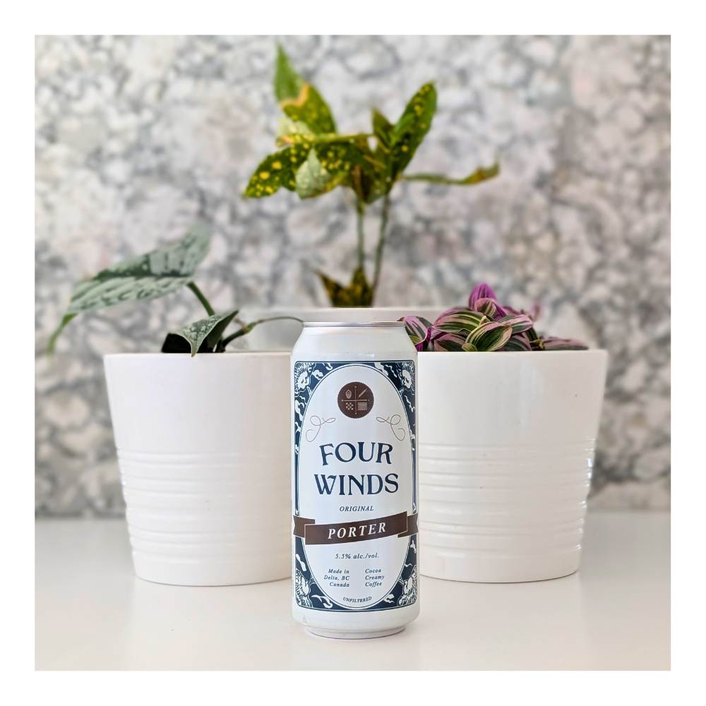 Co. Original Porter by Four Winds Brewing, beer label